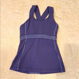Lululemon Push Ur Limits Tank - Purple - Size 4